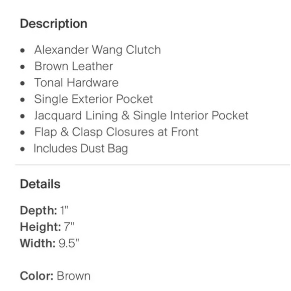 Alexander Wang Leopard Pattern Lidya Clutch NWT $995 - Picture 12 of 13